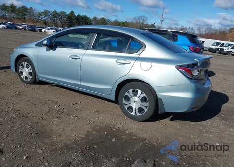 2013 Honda Civic Hybrid z USA, uszkodzony, nr VIN 19XFB4F29DE200358